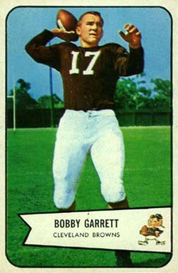 Bobby Garrett 1954 Bowman