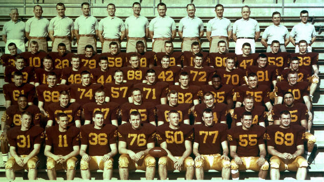 Minnesota Gophers National Championship 1960 Team